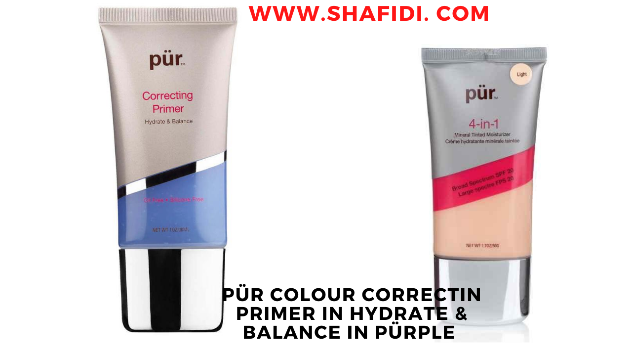 F) PÜR COLOUR CORRECTING PRIMER IN HYDRATE & BALANCE IN PÜRPLE